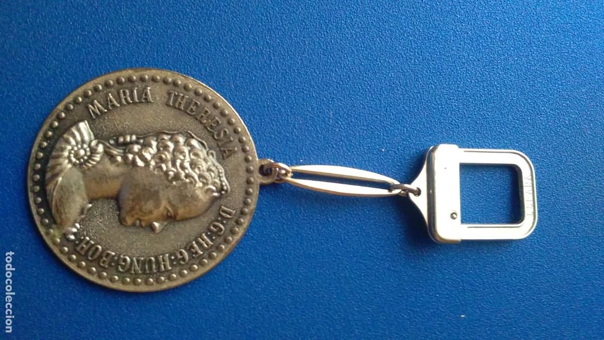 Collectionnisme de portes-cl&eacute;s: LLAVERO MAR&Iacute;A TERESA REINA DE HUNGRIA DE LOS A&Ntilde;OS 80