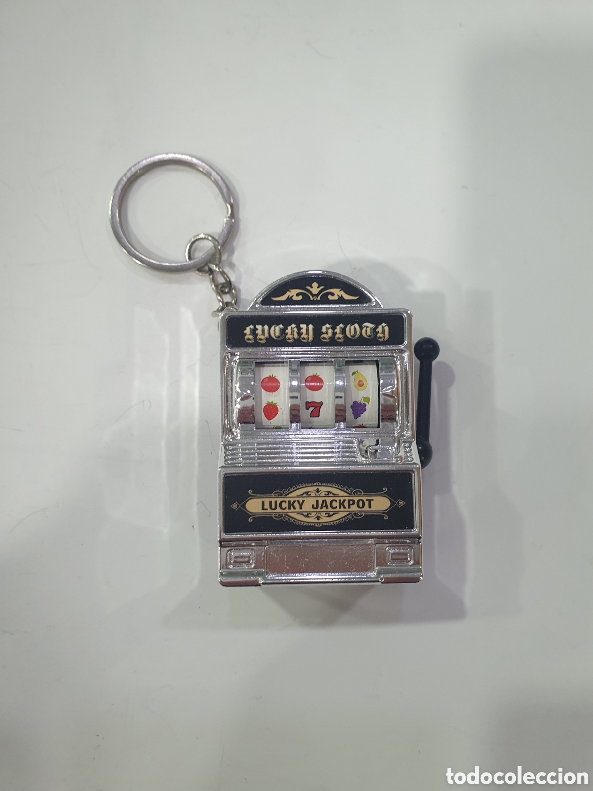 Collectionnisme de portes-cl&eacute;s: Llavero m&aacute;quina tragaperras. (L66)