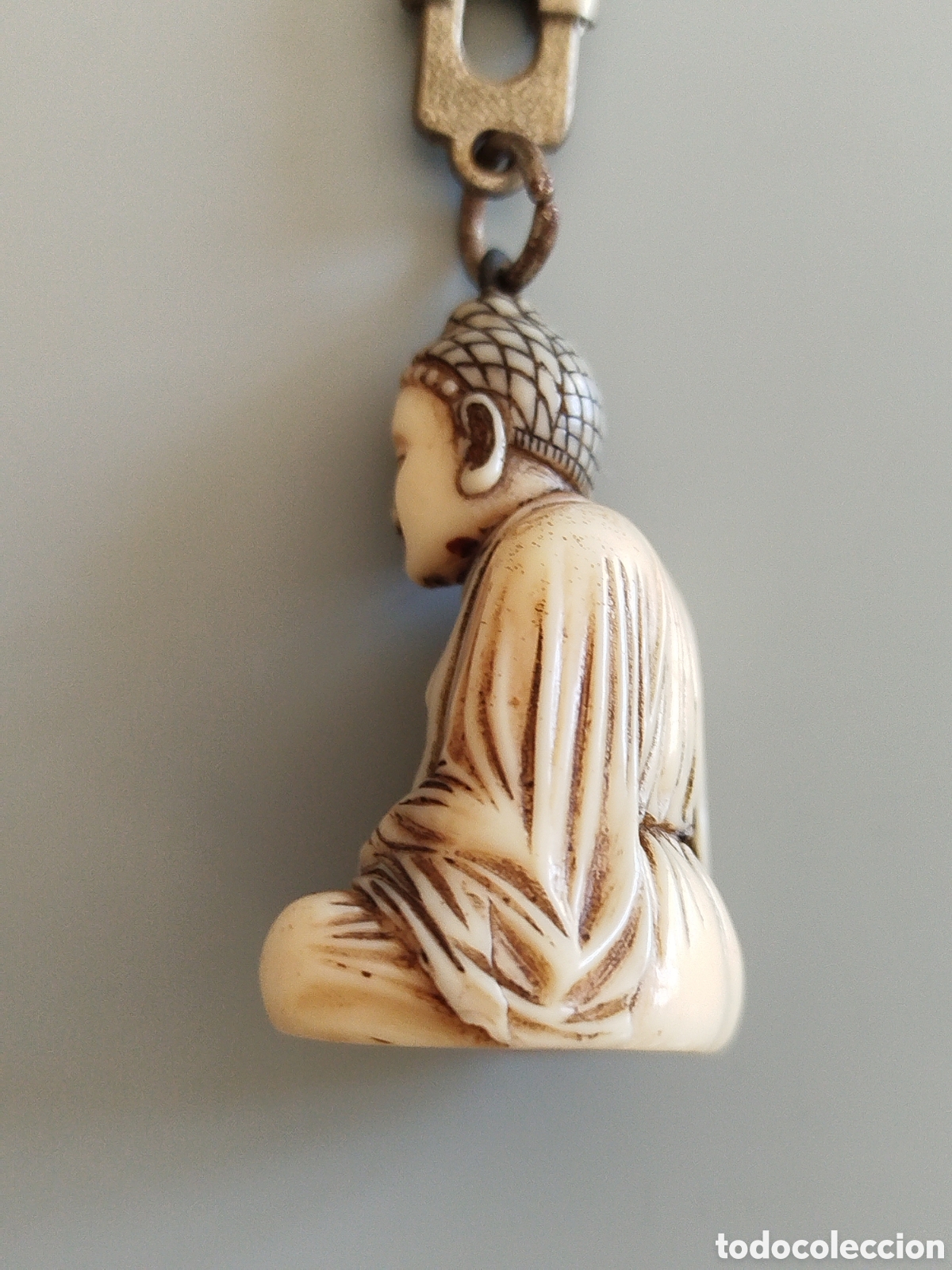 Coleccionismo de llaveros: LLAVERO BUDA ANTIGUO MEDITANDO - Foto 5