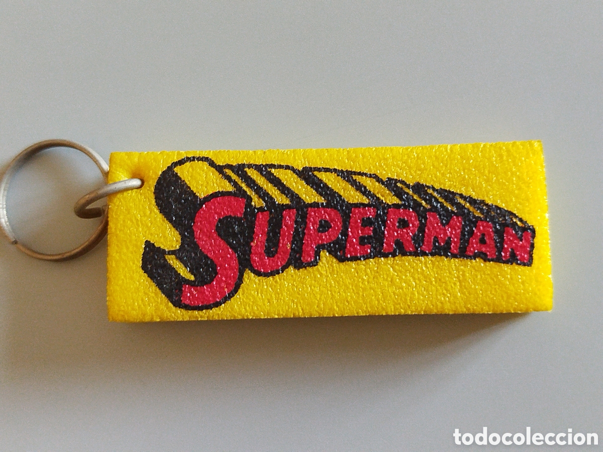 Coleccionismo de llaveros: ANTIGUO LLAVERO ESPUMA SUPERMAN - Foto 1