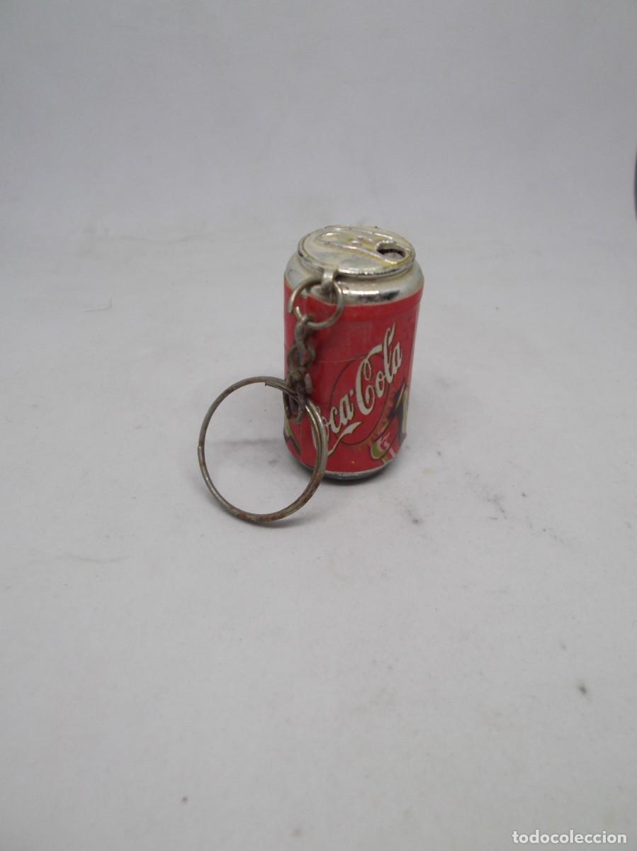 Coleccionismo de llaveros: Llavero de lata de cocacola.Vintage