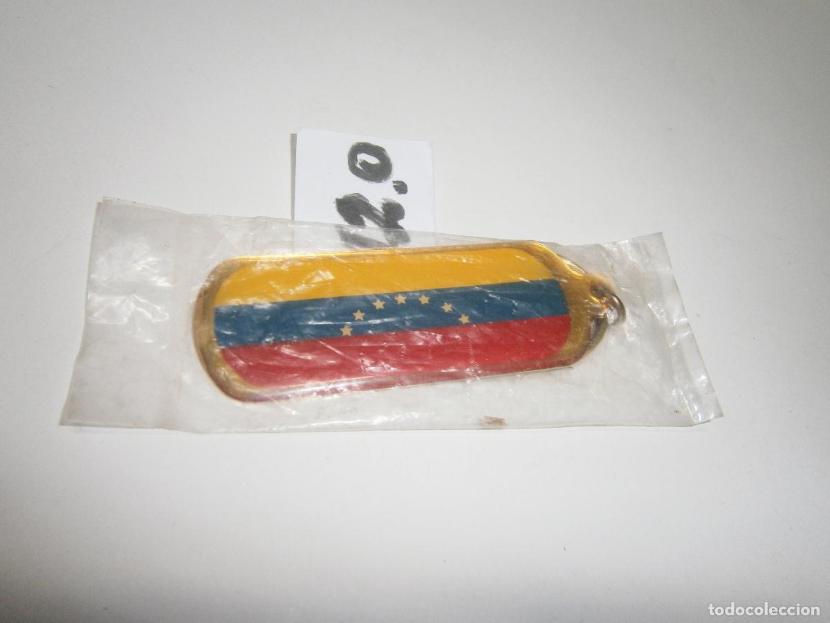 Coleccionismo de llaveros: ANTIGUO LLAVERO BANDERA VENEZUELA