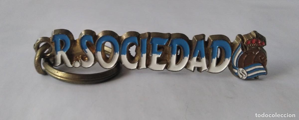 Coleccionismo de llaveros: Llavero Real Sociedad a&ntilde;os 90