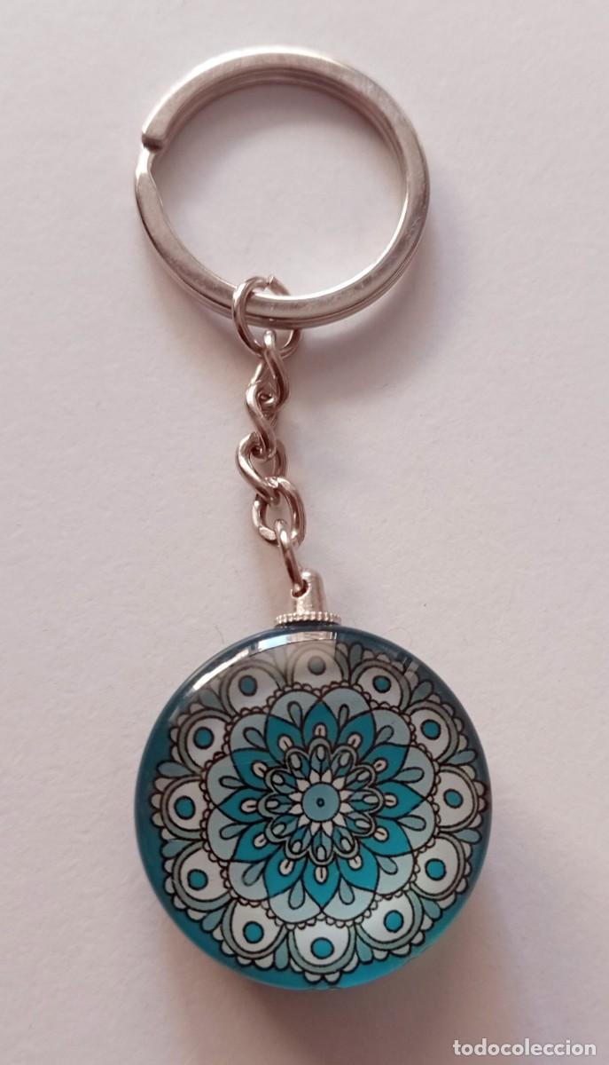 Coleccionismo de llaveros: LLAVERO DECORATIVO BOLA CON DISE&Ntilde;O DE MANDALA