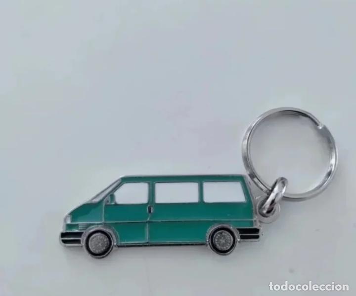Coleccionismo de llaveros: llavero volkswagen T4 verde, caravelle, california