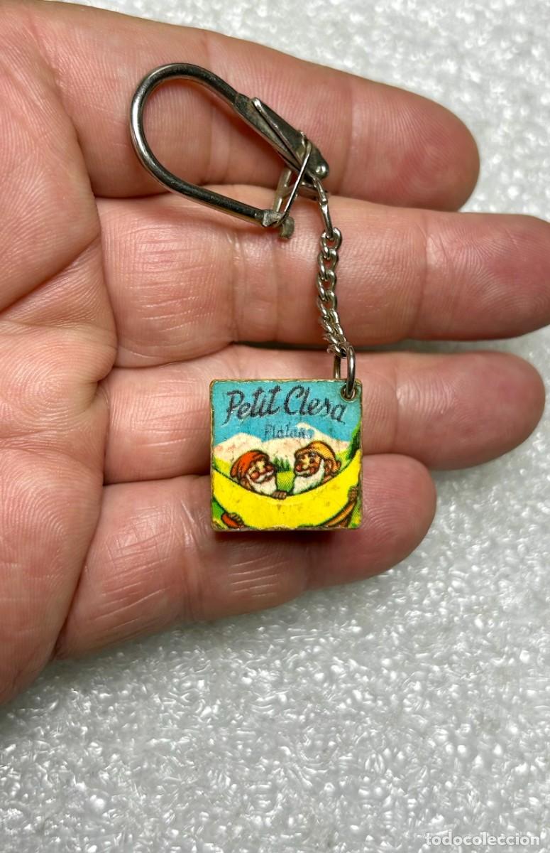 Coleccionismo de llaveros: 3926.Llavero publicitario vintage de Petit Clesa, una popular l&iacute;nea de yogures infantiles