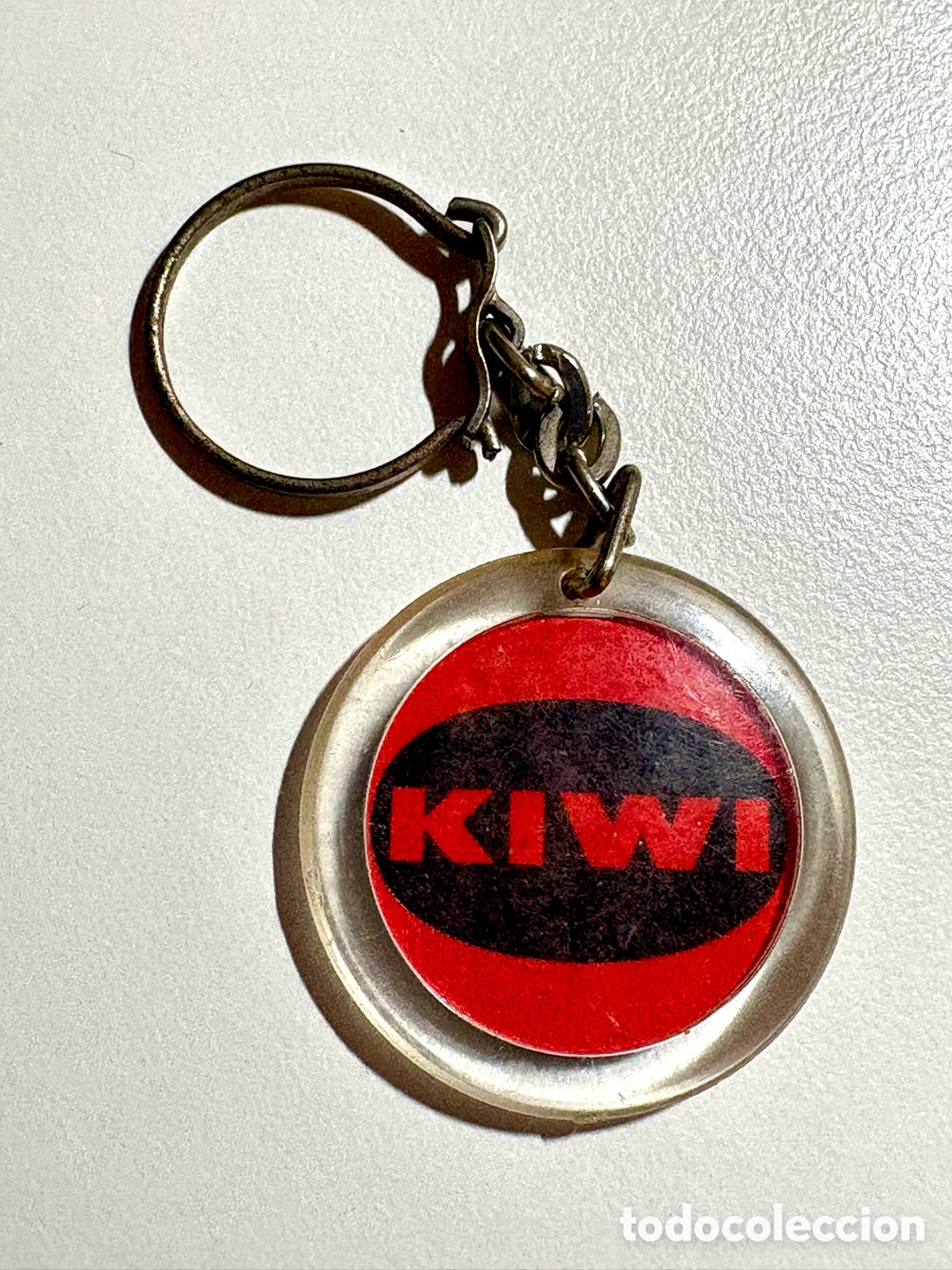 Coleccionismo de llaveros: Vintage joya Llavero Publicitario de Bet&uacute;n KIWI - A&ntilde;os 60