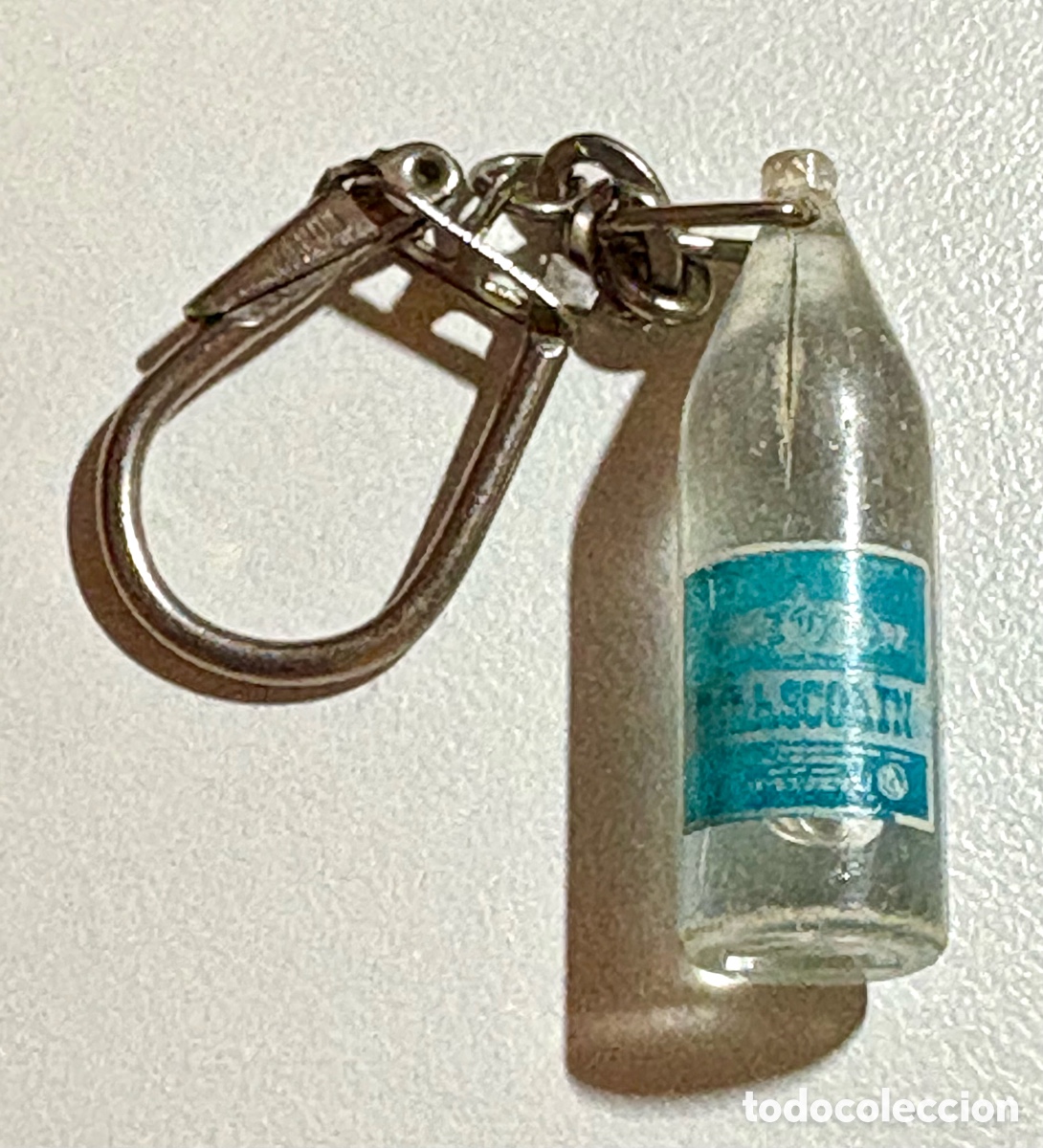 Coleccionismo de llaveros: Antiguo Llavero Botella de Gaseosa Mascoain (Beasain) - Publicitario Vintage A&ntilde;os 60/70