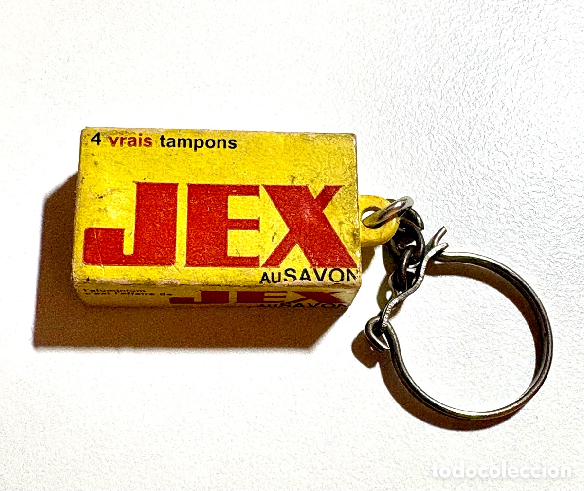 Coleccionismo de llaveros: Llavero Publicitario Vintage &rdquo;Tampons JEX&rdquo; FRANCIA A&Ntilde;OS 60