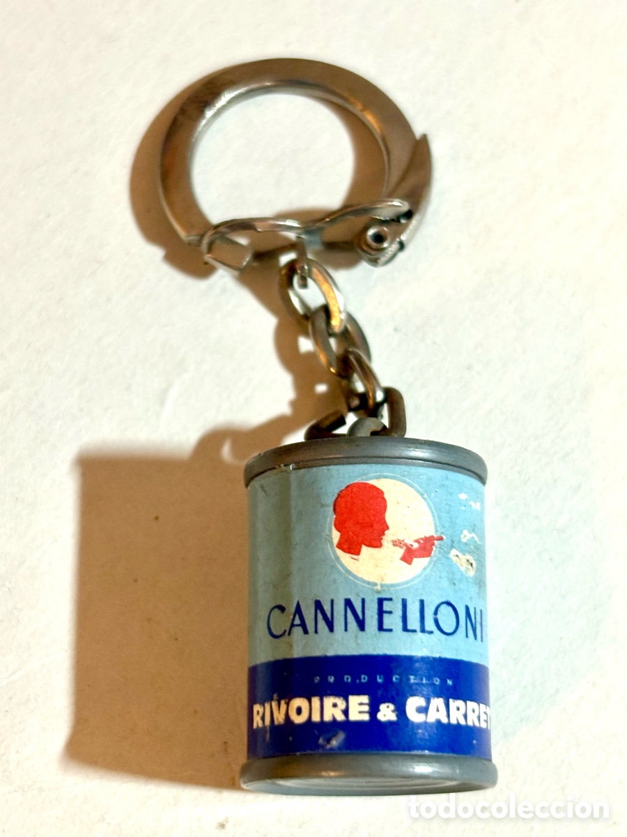 Coleccionismo de llaveros: Llavero Publicitario Vintage Cannelloni Rivoire & Carret . A&Ntilde;OS 60 FRANCIA