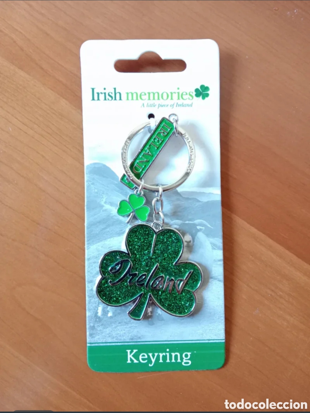 Coleccionismo de llaveros: Llavero tr&eacute;bol Irlanda