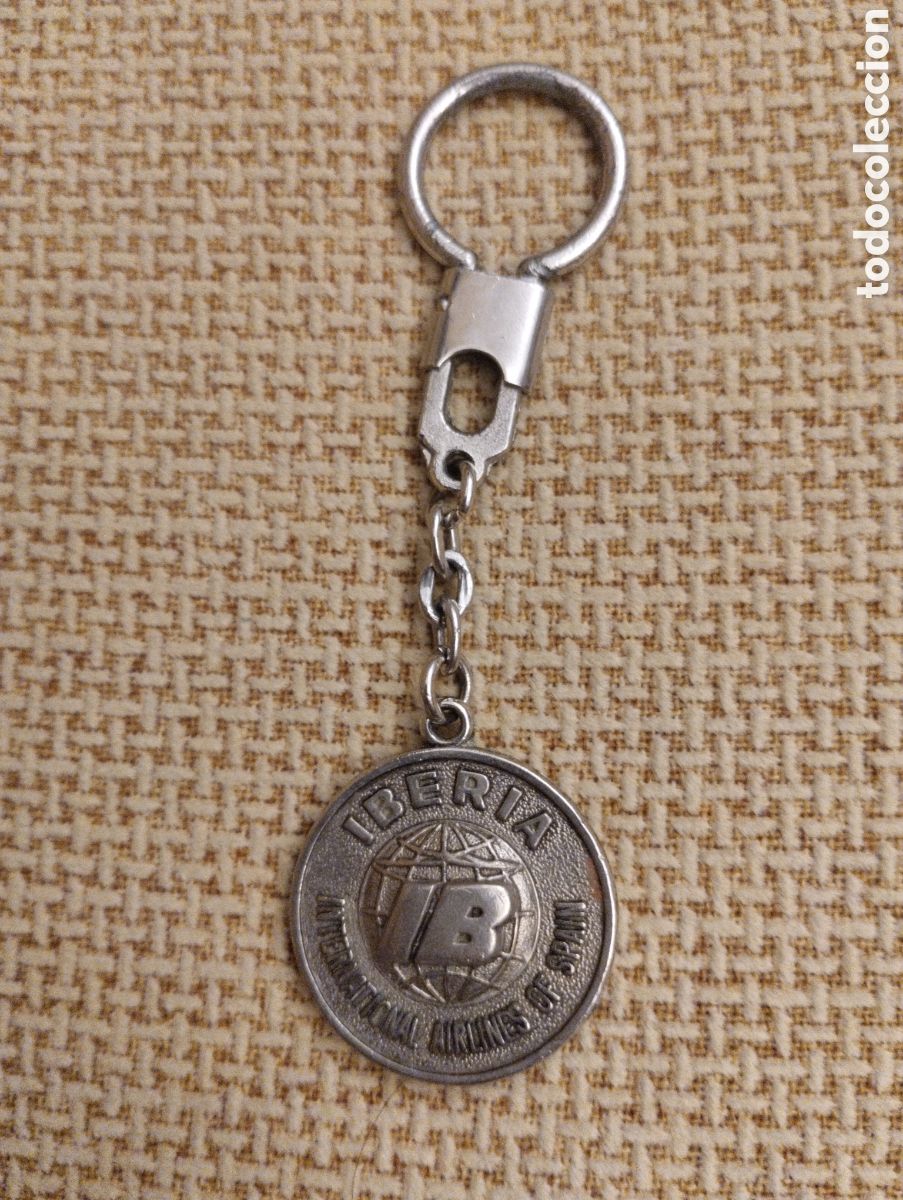 Coleccionismo de llaveros: Llavero antiguo Iberia - Foto 2