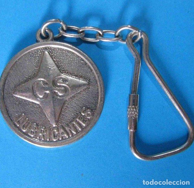 Coleccionismo de llaveros: LUBRICANTES CS. CALVO SOTELO. LLAVERO METAL