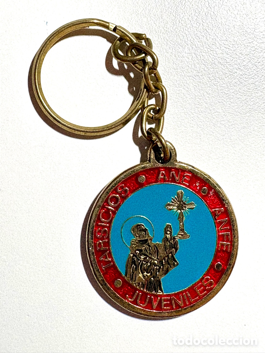 Collezionismo di Portachiavi: Llavero 1970 Medalla Tarsicios - Adoraci&oacute;n Nocturna Espa&ntilde;ola (ANE)