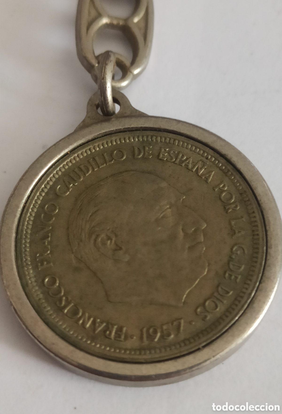 Coleccionismo de llaveros: Llavero moneda 50 Pesetas 1957 *60