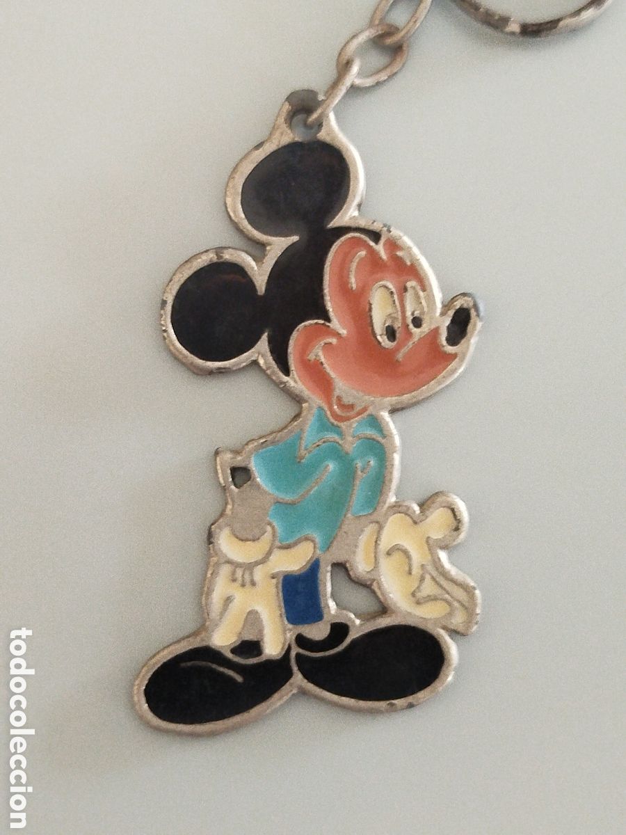 Coleccionismo de llaveros: ANTIGUO LLAVERO VINTAGE DISNEY MICKEY MOUSE. METALICO