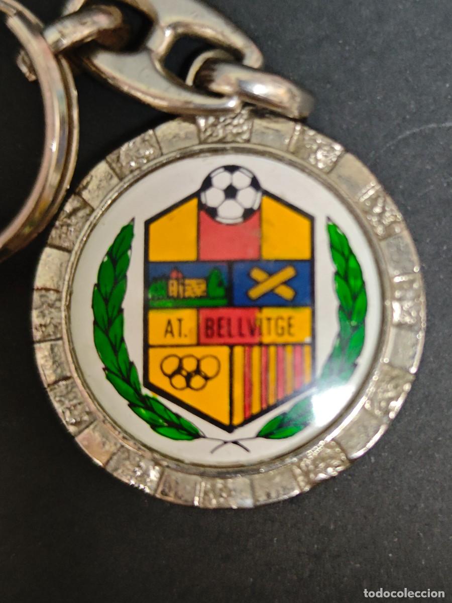 Coleccionismo de llaveros: LLAVERO FUTBOL ATLETICO DE BELLVITGE FUNDADO AGOSTO 1976