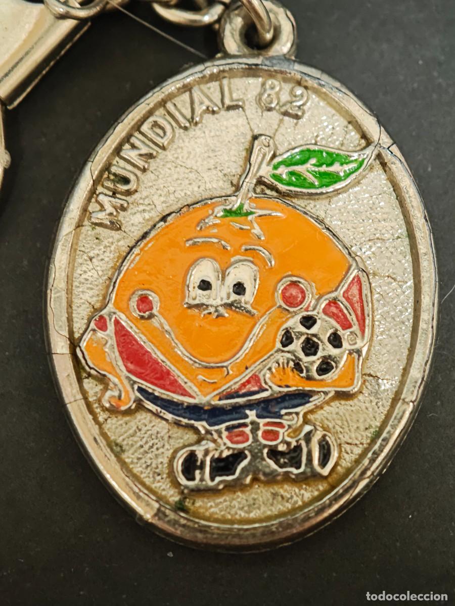 Coleccionismo de llaveros: LLAVERO FUTBOL NARANJITO MUNDIAL 82