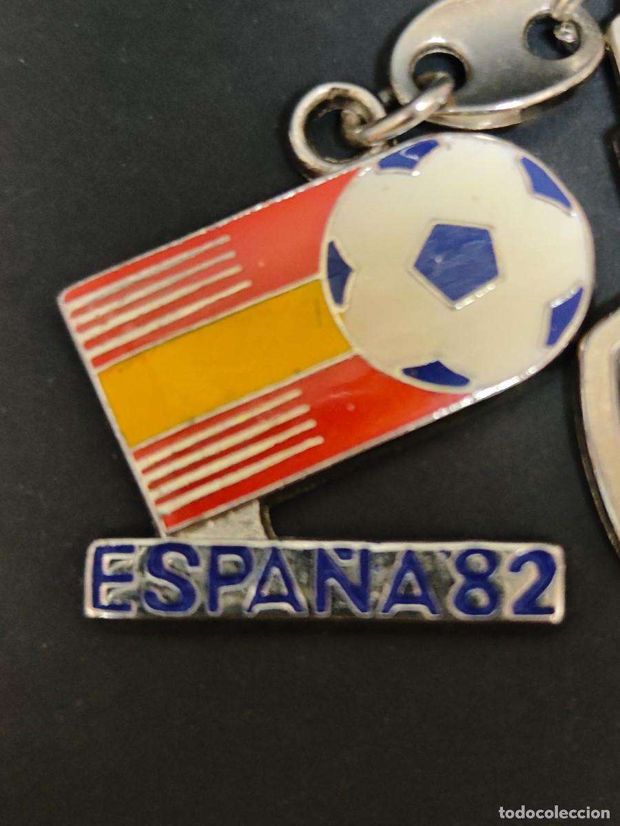 Coleccionismo de llaveros: LLAVERO MUNDIAL ESPA&Ntilde;A 82 BANDERA BALON