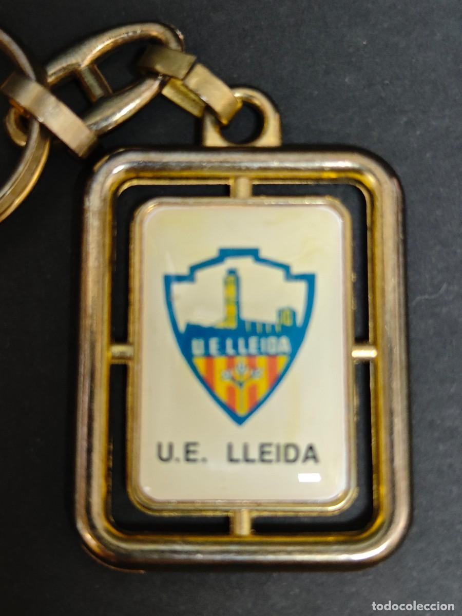 Coleccionismo de llaveros: LLAVERO FUTBOL U.E LLEIDA ESCUDO Y CASTILLO