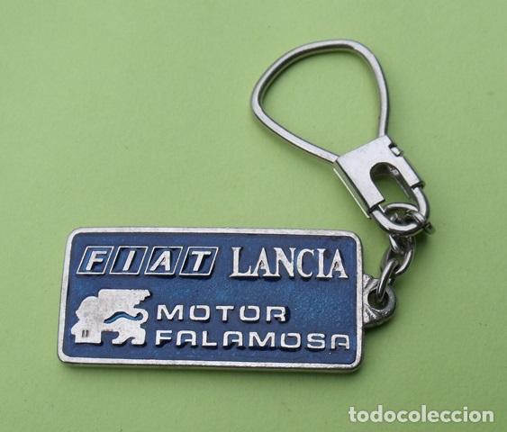 Coleccionismo de llaveros: Llavero Fiat Lancia Publicitario Motor Falamo SA - Sevilla