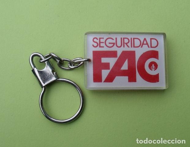 Coleccionismo de llaveros: Llavero Publicitario Seguridad FAC