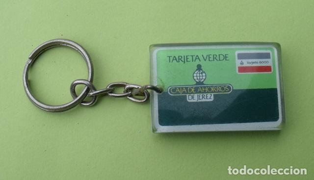 Colecionismo de porta-chaves: Llavero Publicitario Banco Caja de Ahorros de Jerez