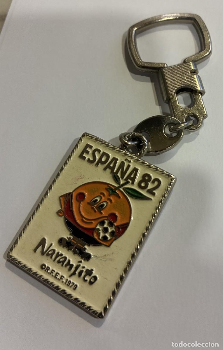 Coleccionismo de llaveros: LLAVERO DEL MUNDIAL 82 COPA DEL MUNDO MASCOTA NARANJITO