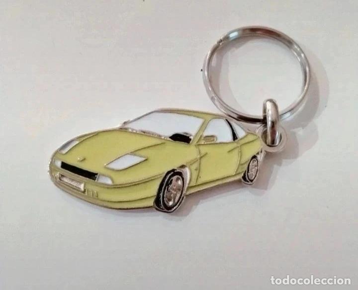 Coleccionismo de llaveros: llavero fiat coupe amarillo