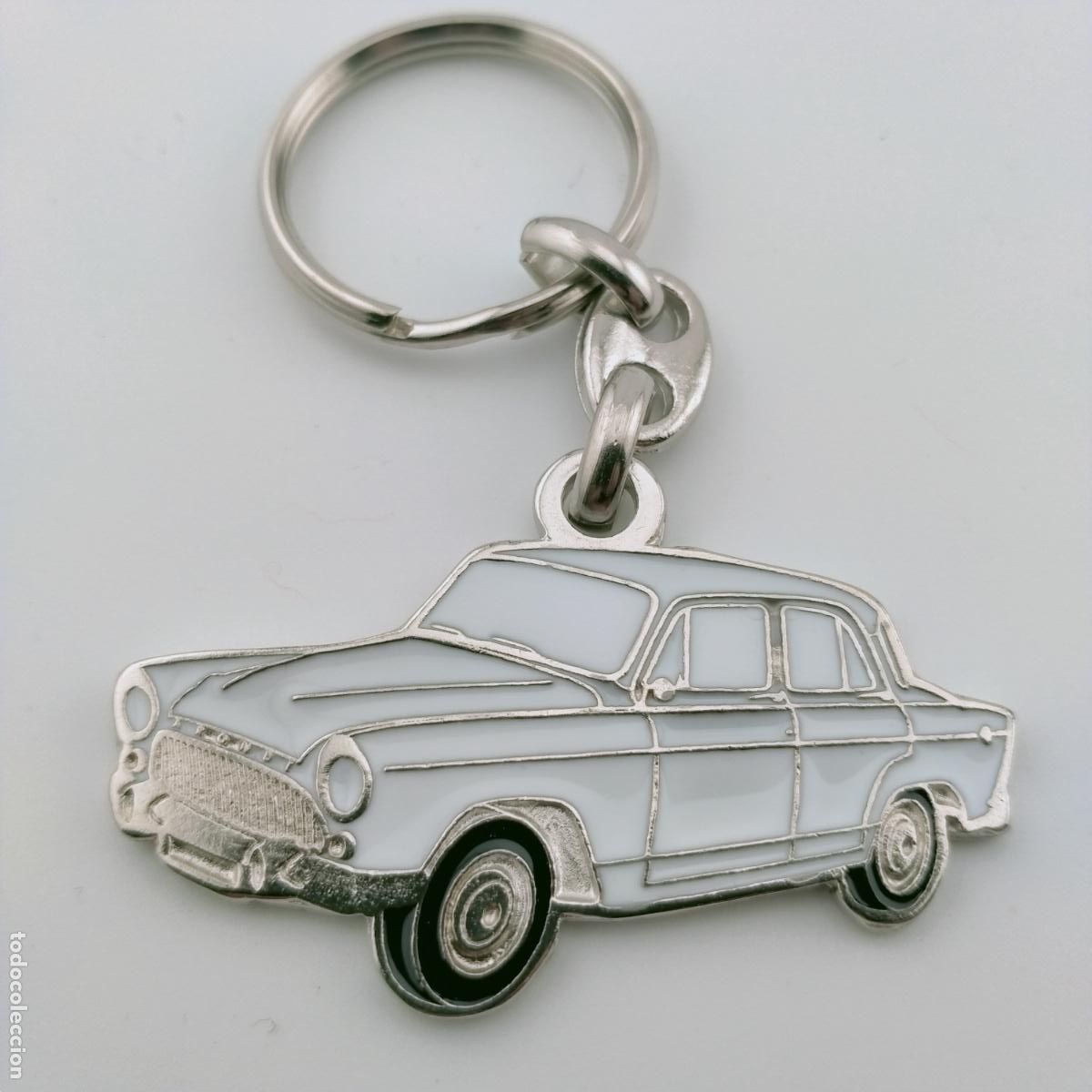 Coleccionismo de llaveros: llavero simca p60 blanco