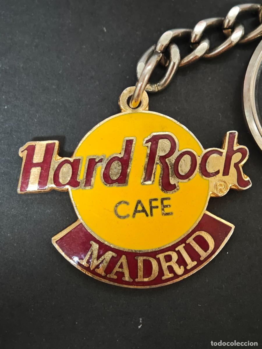 Coleccionismo de llaveros: LLAVERO HARD ROCK CAFE MADRID EN METAL