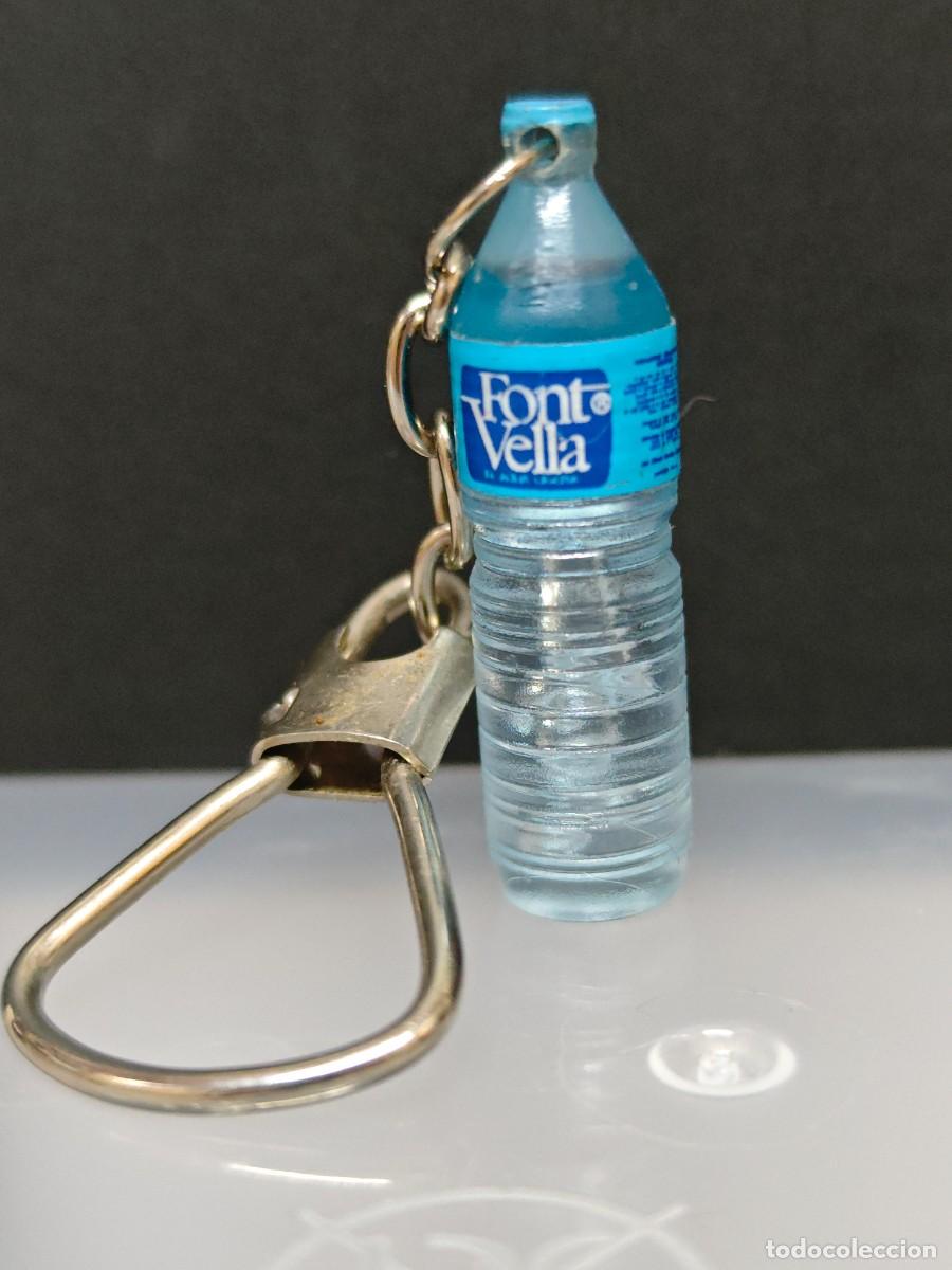 Collectionnisme de portes-cl&eacute;s: LLAVERO BEBIDA FONT VELLA AGUA VINTAGE