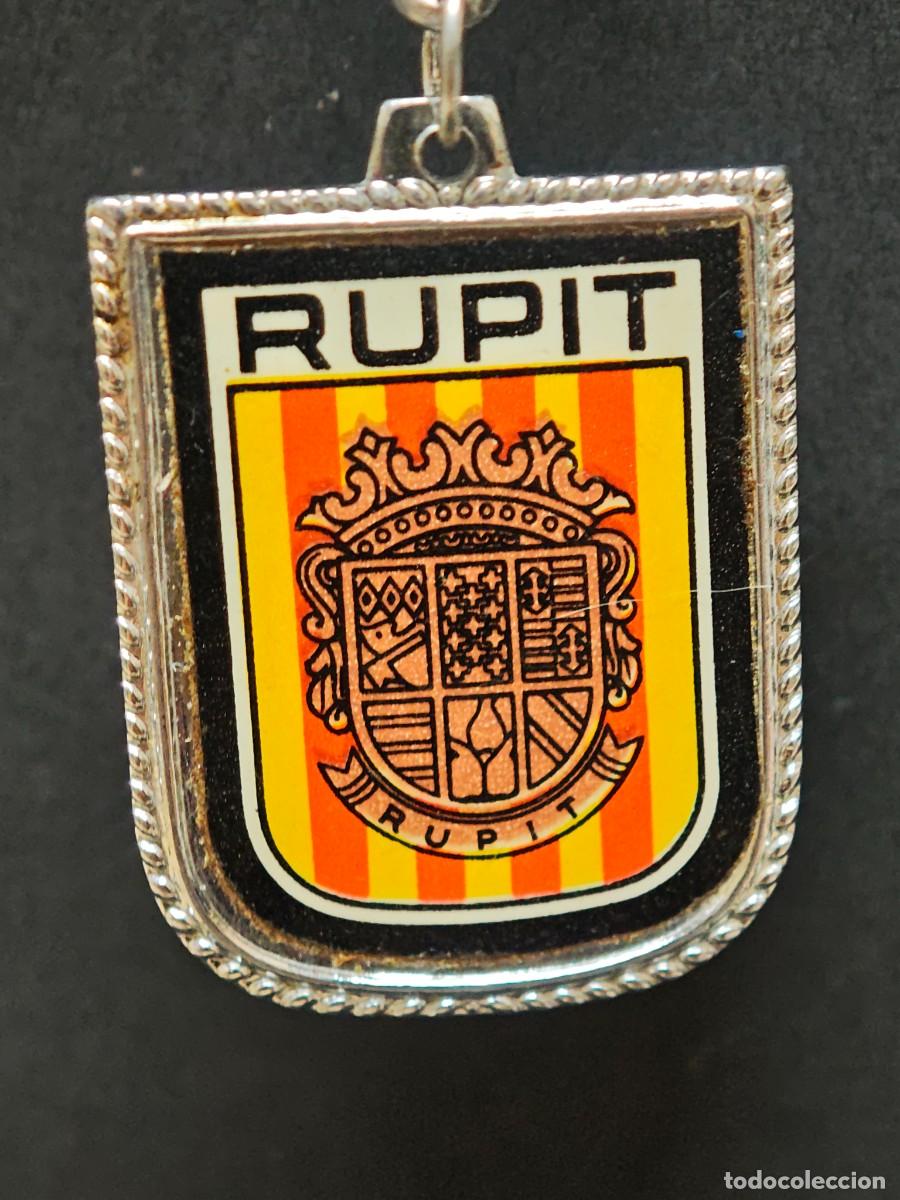 Coleccionismo de llaveros: LLAVERO TURISMO RUPIT ESCUDO VINTAGE