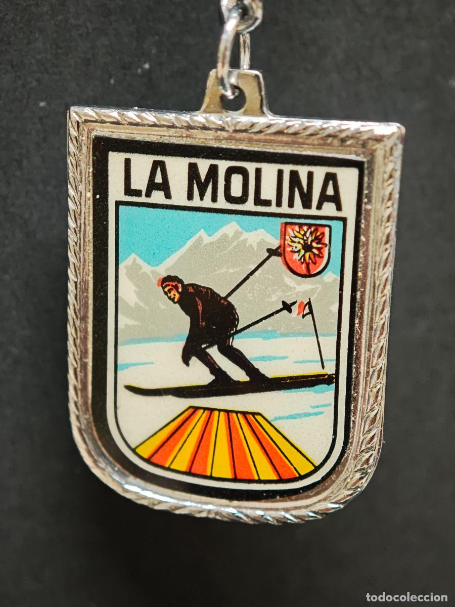 Coleccionismo de llaveros: LLAVERO TURISMO ESQUI LA MOLINA VINTAGE