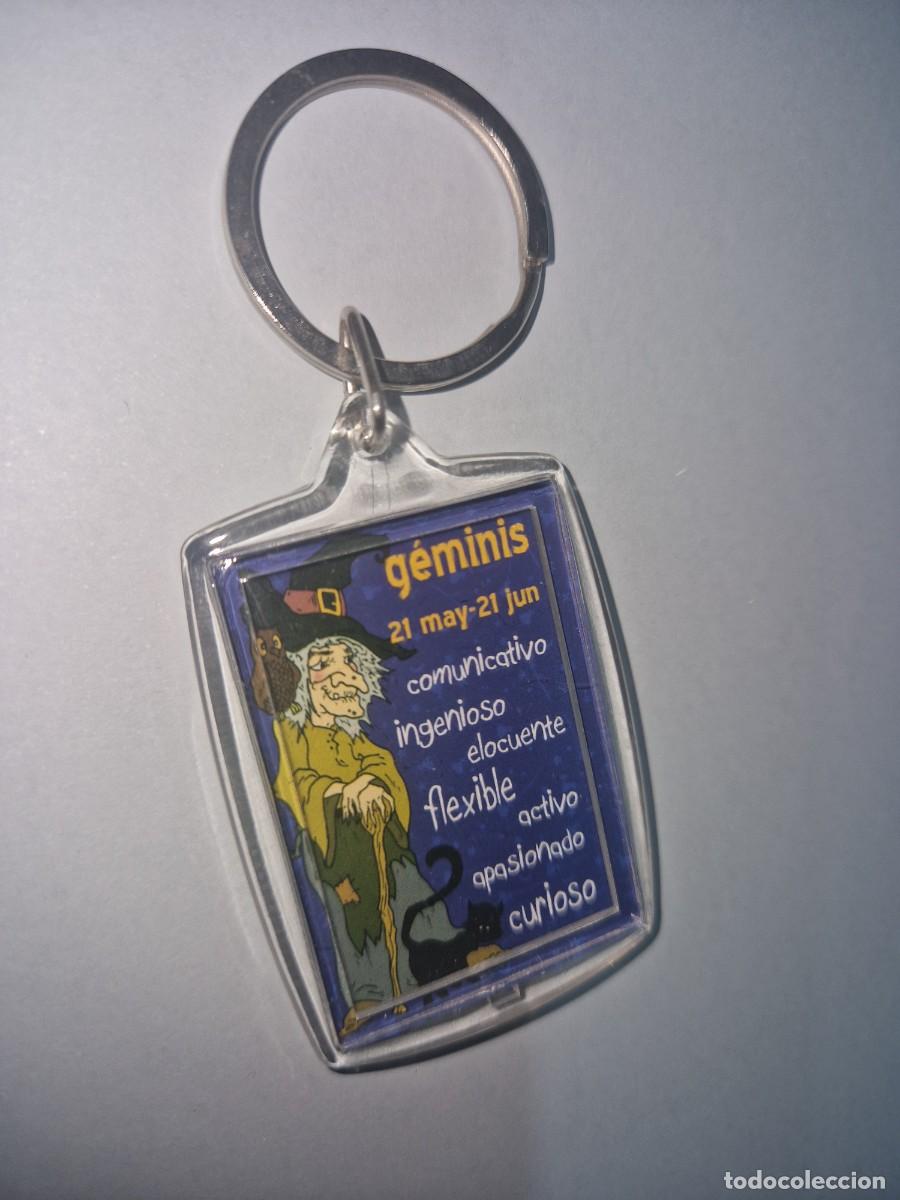 Collection of Keychains: LLAVERO GEMINIS SIGNO DEL ZODIACO