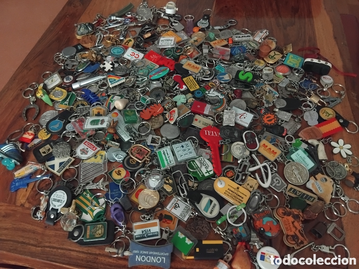 Colecionismo de porta-chaves: MAS DE 300 LLAVEROS ANTIGUOS DE COLECCION