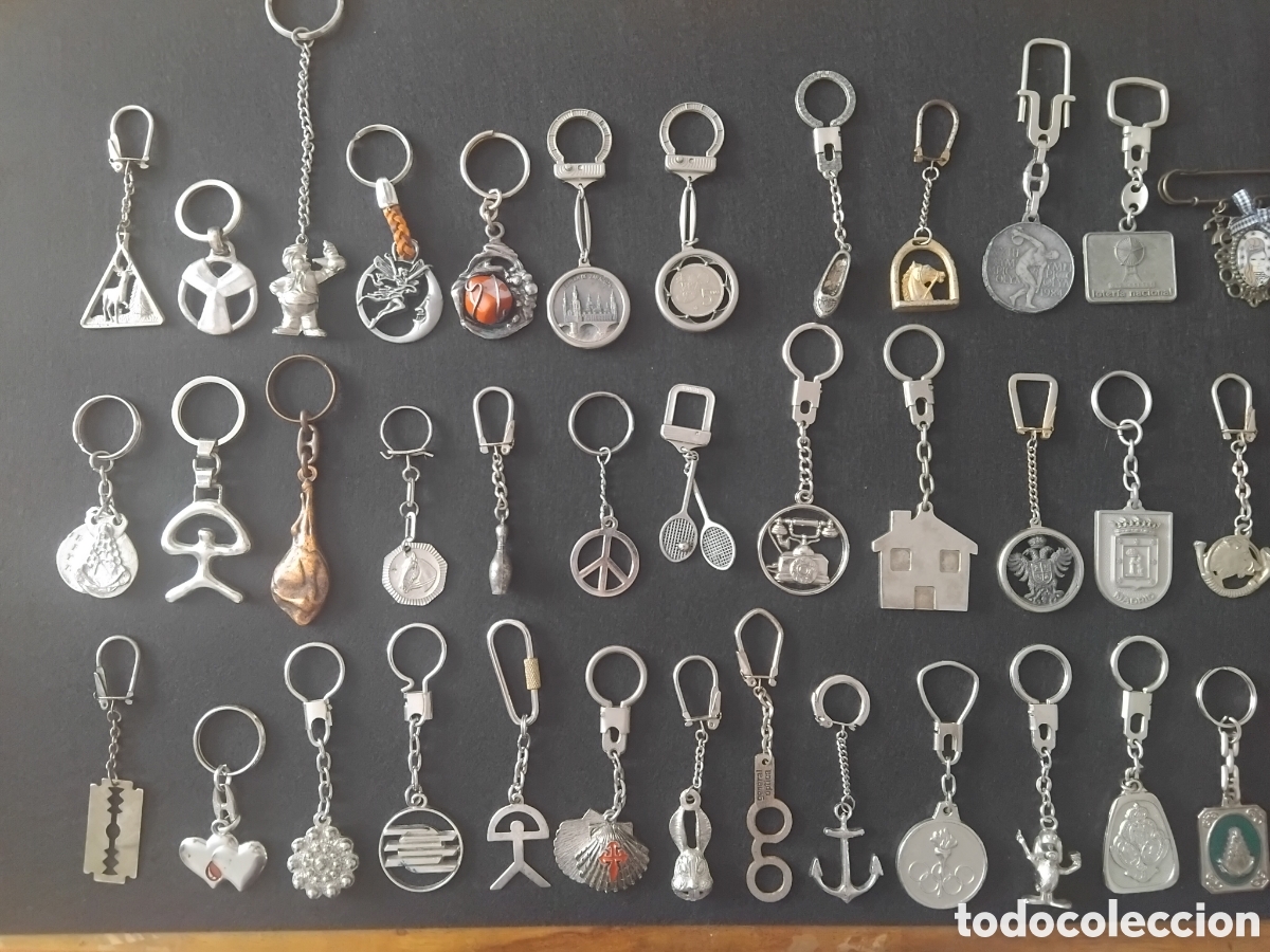 Colecionismo de porta-chaves: Lote llaveros (buenos) ANTIGUOS de COLECCION