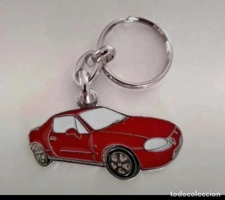Coleccionismo de llaveros: llavero honda crx del sol rojo
