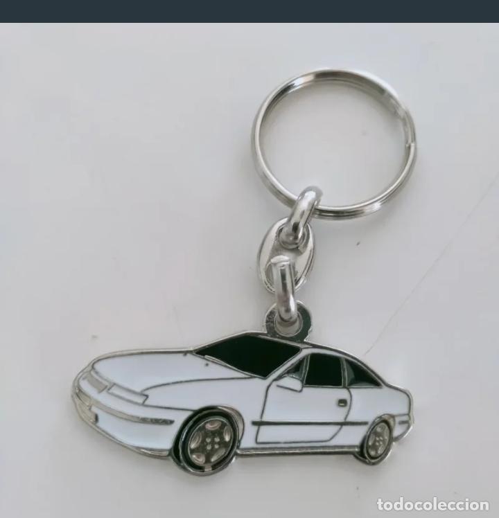 Coleccionismo de llaveros: llavero Opel Calibra blanco