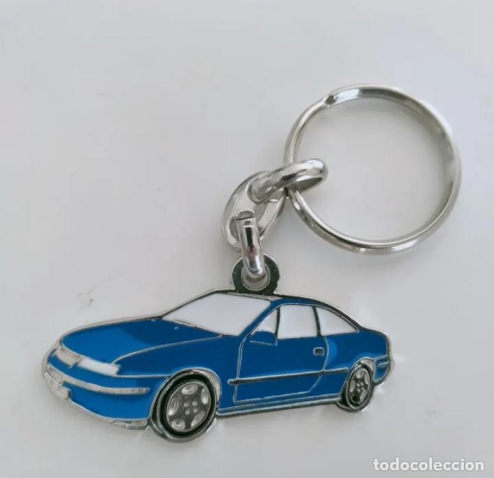Coleccionismo de llaveros: Llavero Opel calibra azul