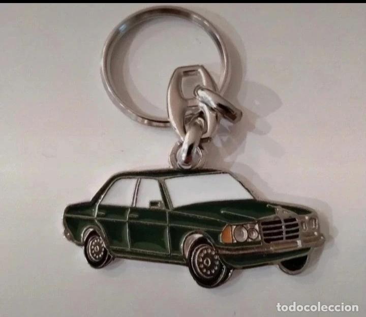 Collectionnisme de portes-cl&eacute;s: llavero mercedes L 200 verde