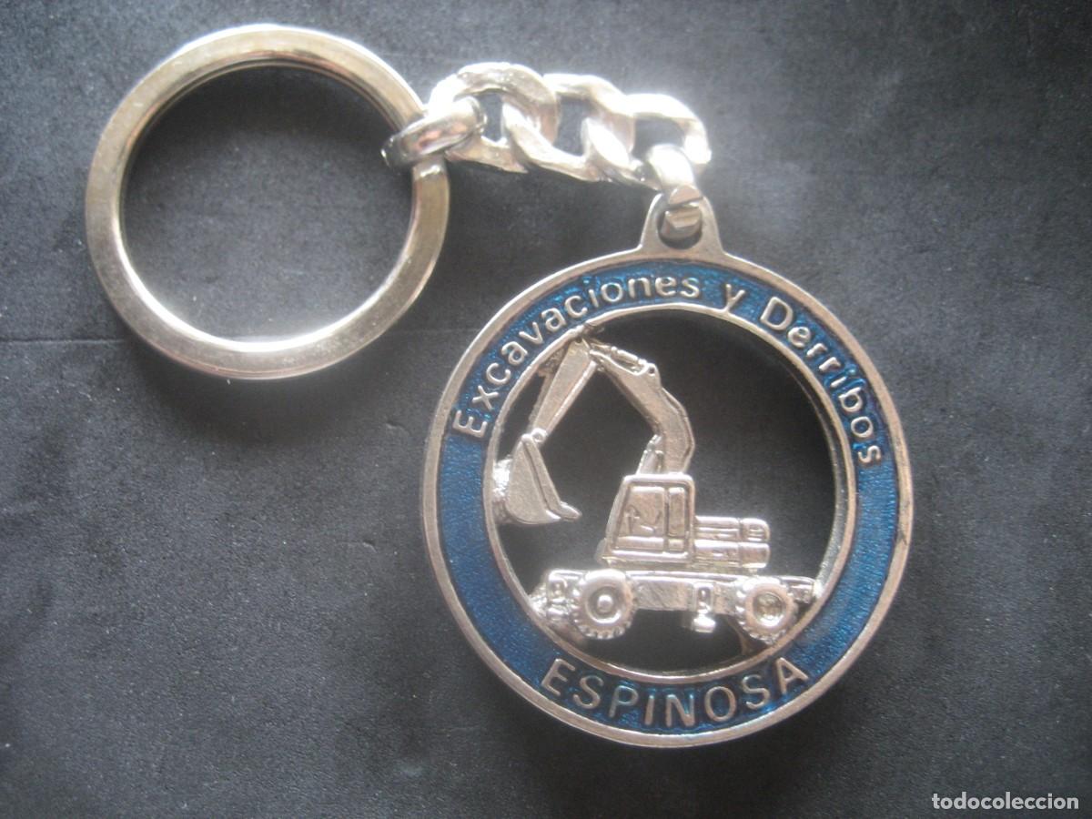 Coleccionismo de llaveros: LLAVERO GRUAS EXCAVADORAS ESPINOSA. ZARAGOZA