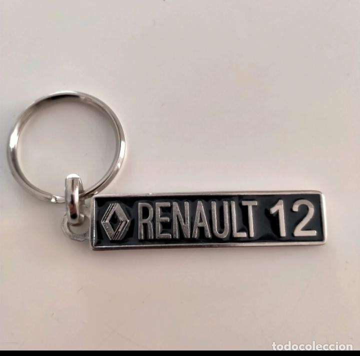 Coleccionismo de llaveros: llavero renault 12, negro