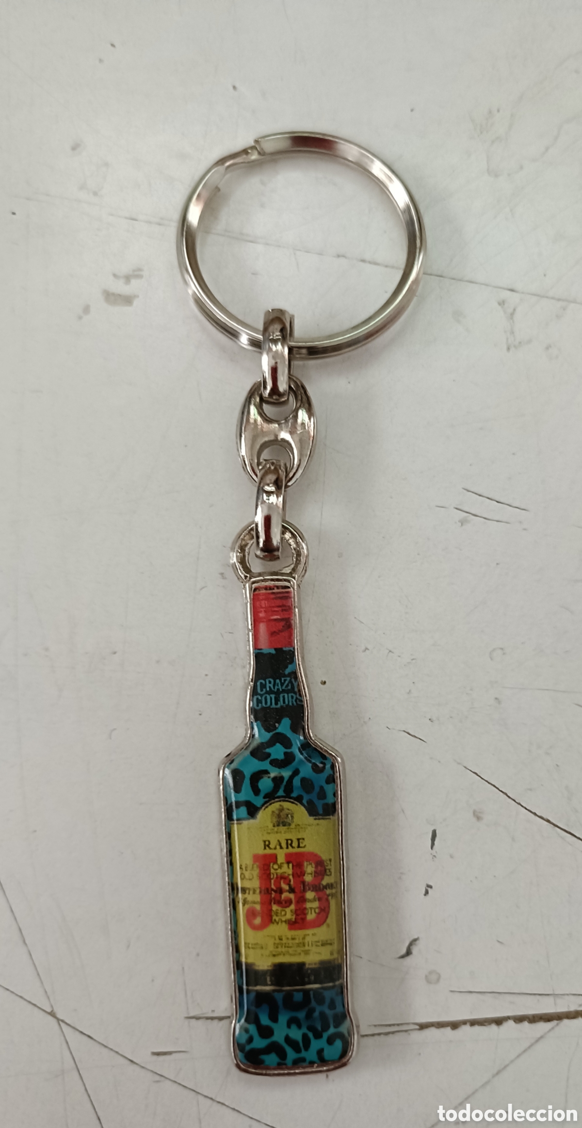 Coleccionismo de llaveros: Llavero. Botella Whisky J.B