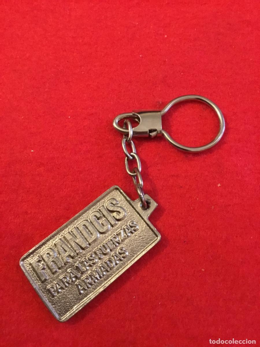 Coleccionismo de llaveros: Antiguo llavero ej&eacute;rcito ,Frandcis