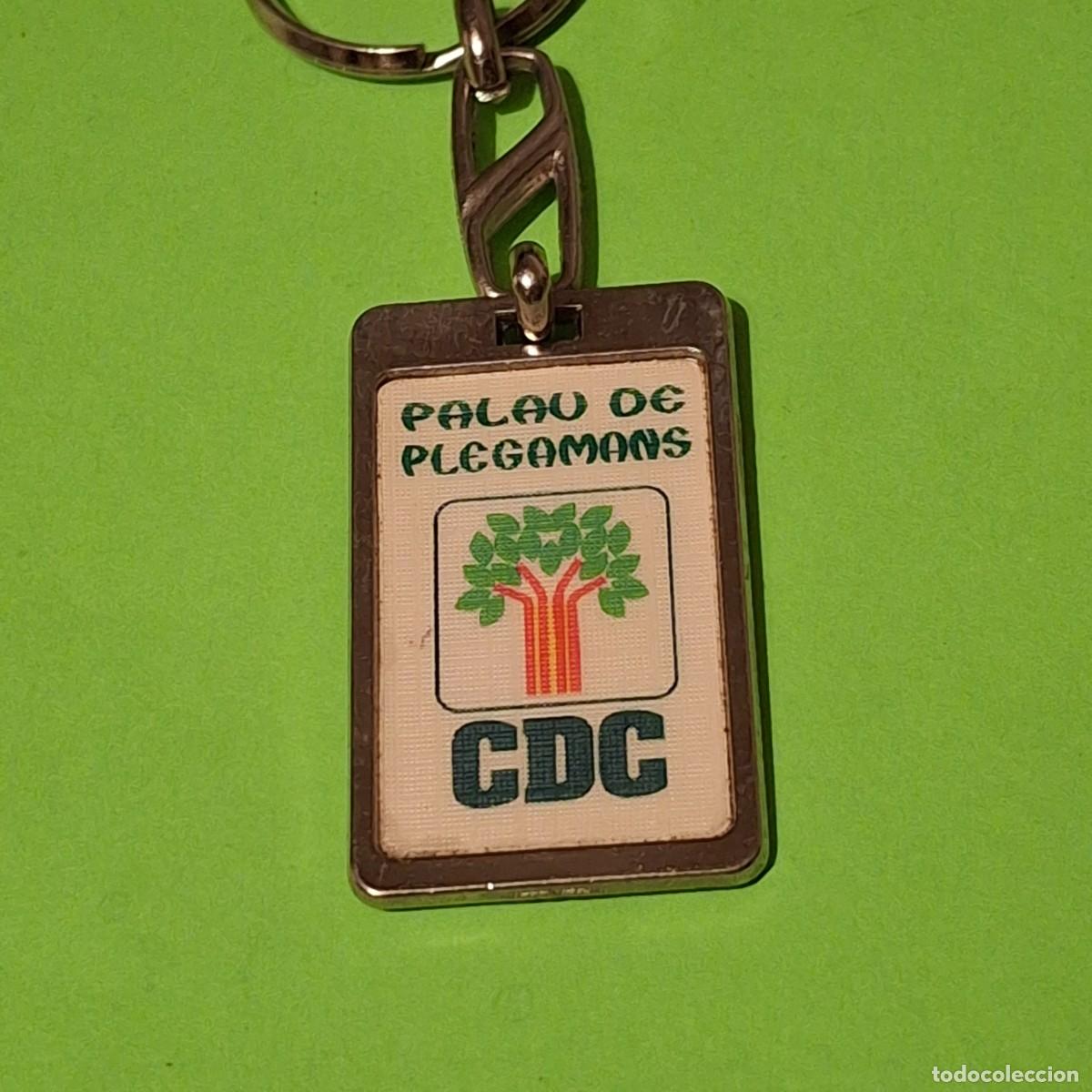 Coleccionismo de llaveros: LLAVERO - CDC CONVERGENCIA DEMOCRATICA DE CATALUNYA - PALAU DE PLEGAMANS - TEMATICA POLITICA