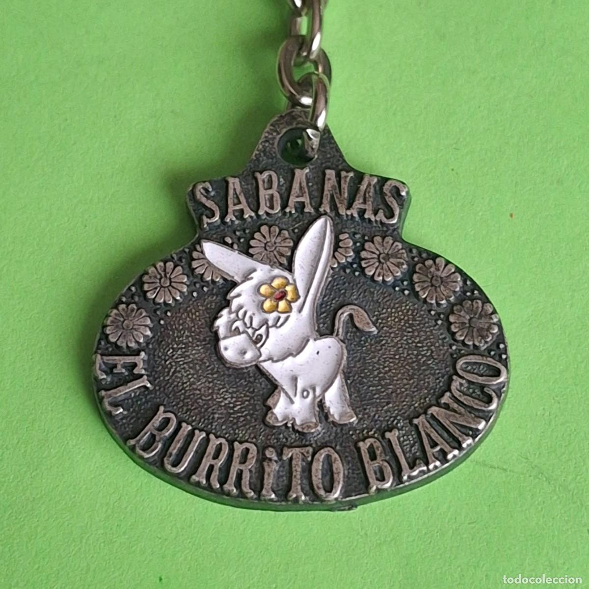Coleccionismo de llaveros: LLAVERO - PROMOCIONAL PUBLICIDAD SABANAS BURRITO BLANCO