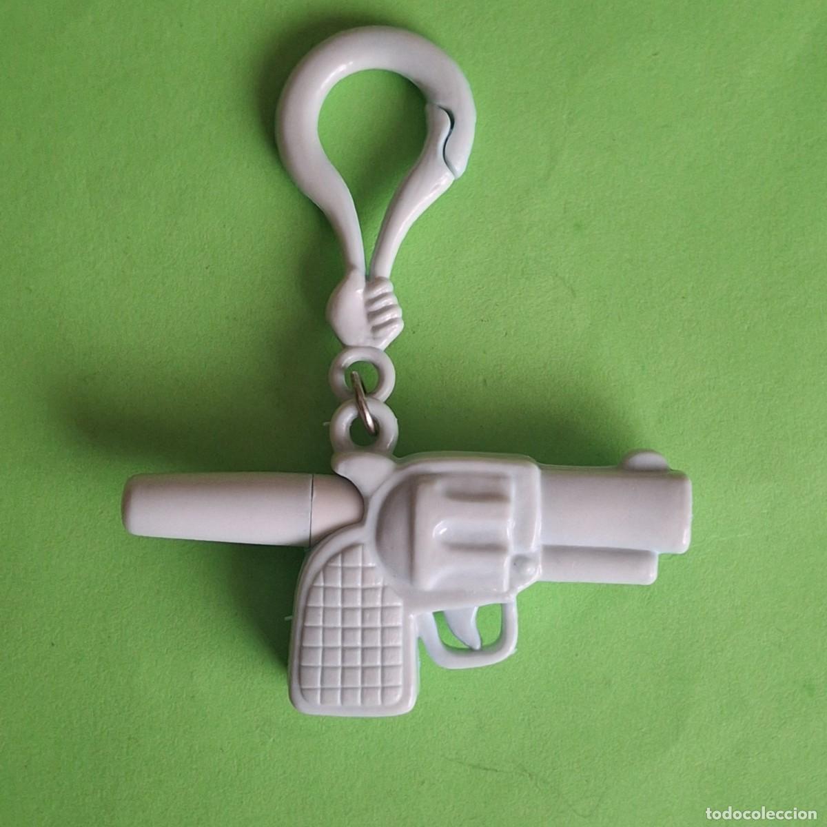 Coleccionismo de llaveros: LLAVERO - PISTOLA REVOLVER ARMA BOLIGRAFO - TEMATICA ARMAMENTO ARMAS DE FUEGO - PLASTICO