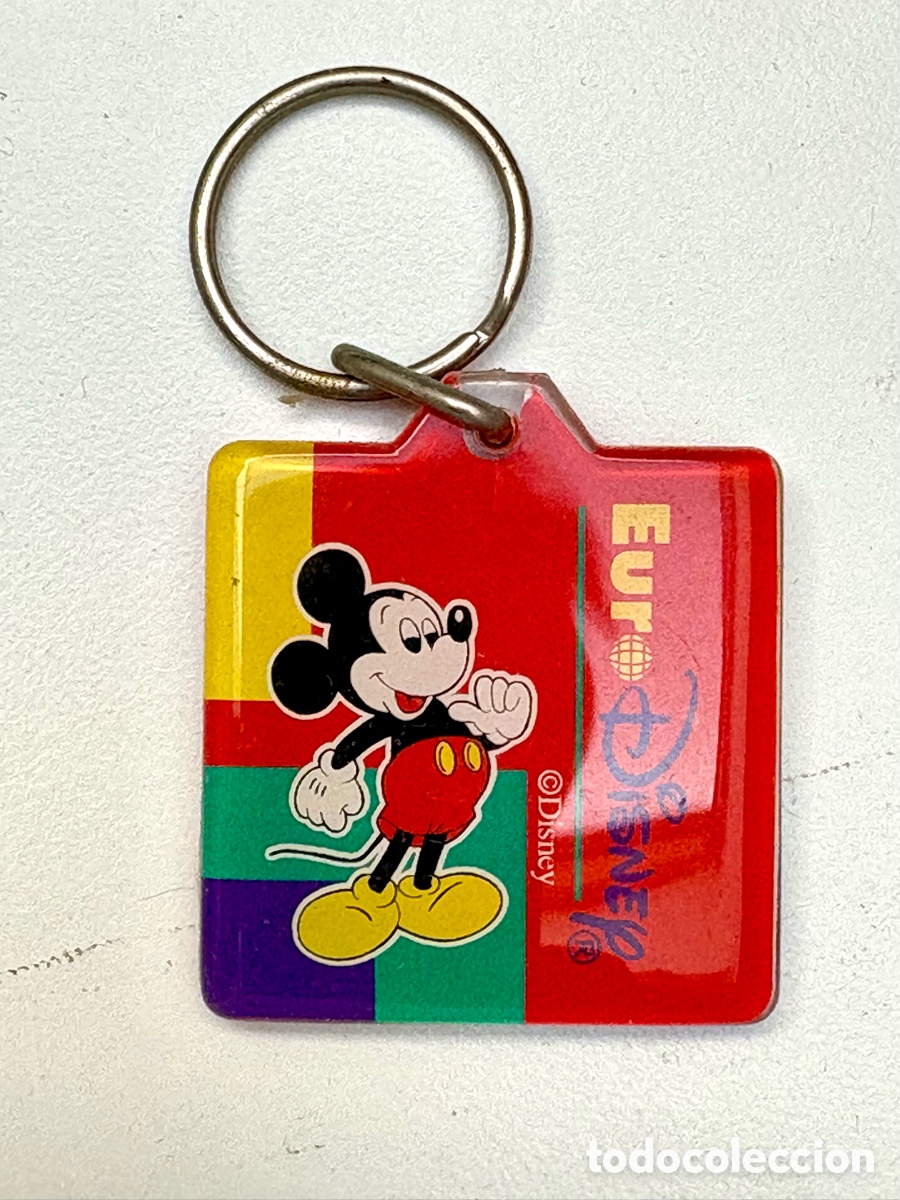 Coleccionismo de llaveros: LLAVERO ORIGINAL Vintage Euro Disney Par&iacute;s 1992 - Mickey Mouse Colecci&oacute;n