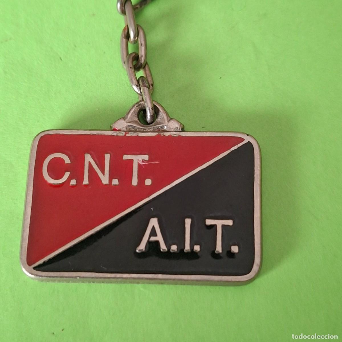 Coleccionismo de llaveros: LLAVERO - CNT / AIT FEDERACION SINDICATO TRABAJO ANARQUISMO ANARQUISTA